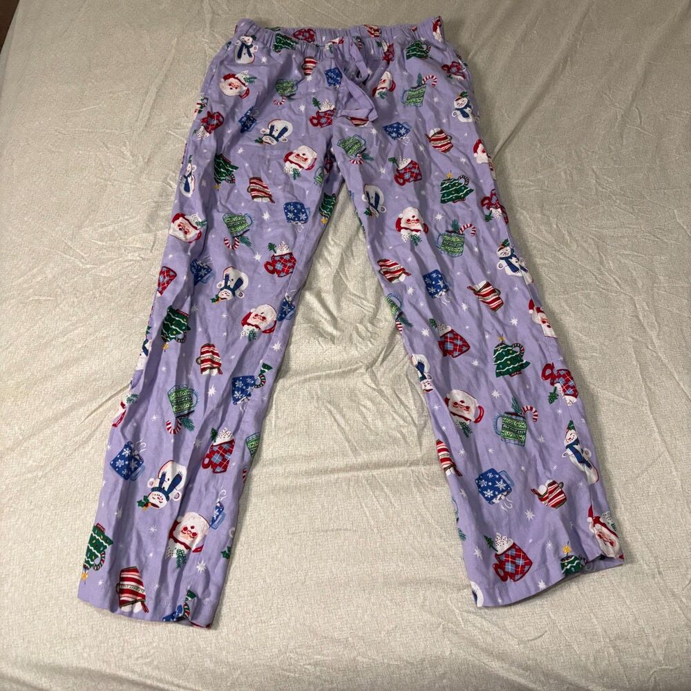 Old navy mens christmas pajama purple large